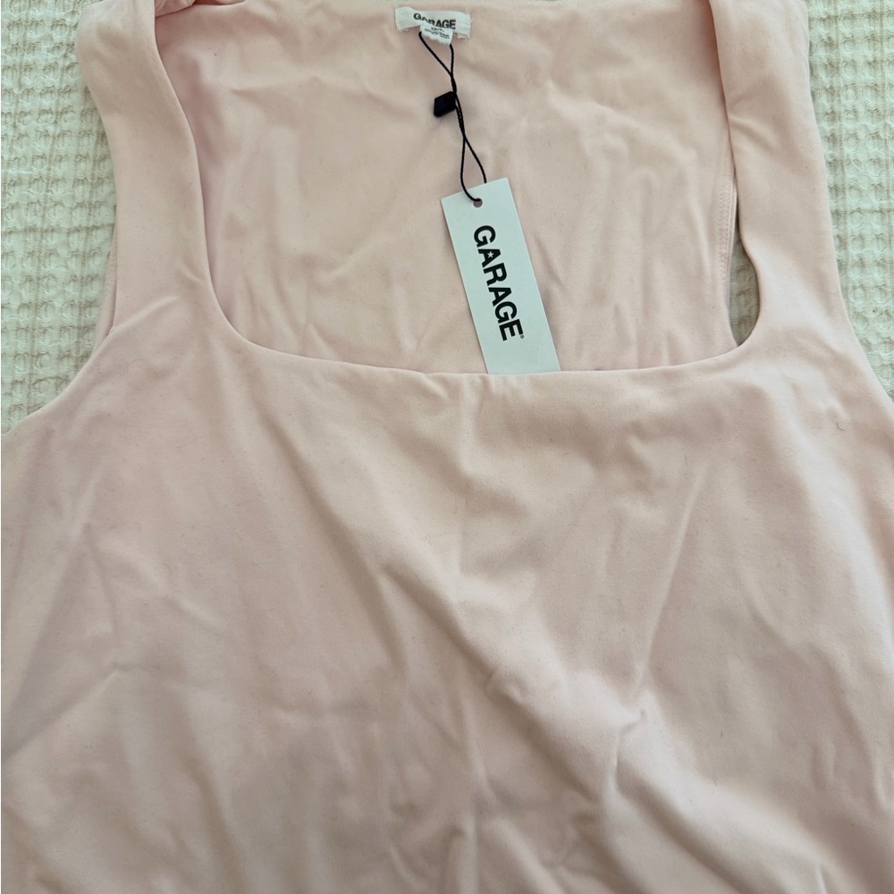 Garage Light Pink Sleeveless Tank Top